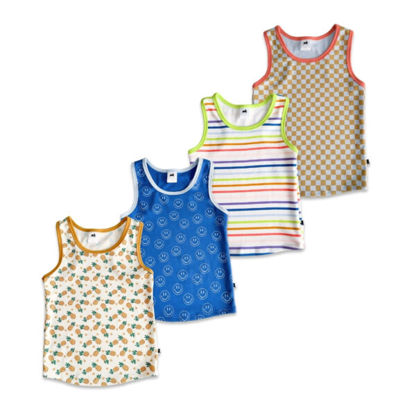Kids Bamboo Racerback Tank | Little & Lively, Made In Canada