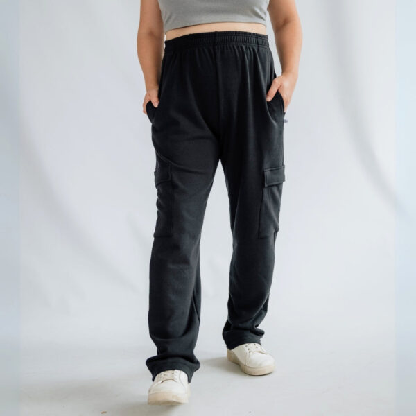 Ladies' Bamboo Fleece Cargo Pants | Little & Lively, Made In Canada