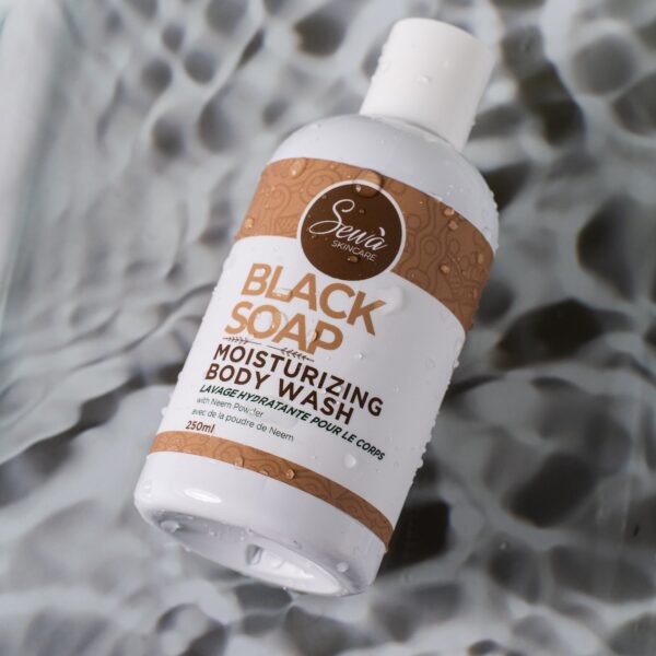 African Black Soap Body Wash for Blemish Prone Skin