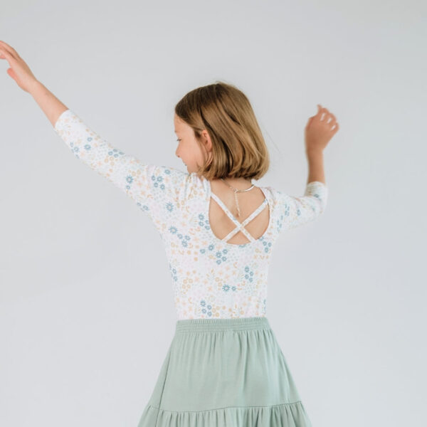 Youth Bamboo Audrey Bodysuit | Little & Lively, Made In Canada