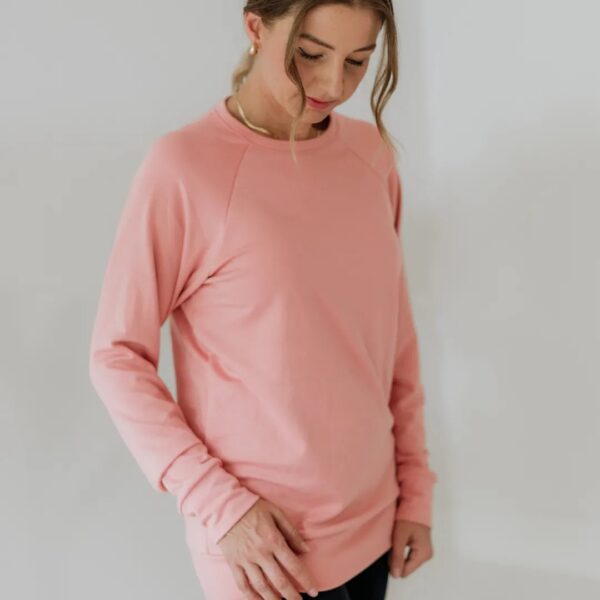 Adult Unisex Bamboo Raglan Pullover | Little & Lively, Made In Canada | Men's Clothing