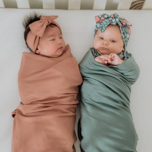 Baby Bamboo Swaddle Blanket | Little & Lively, Made In Canada