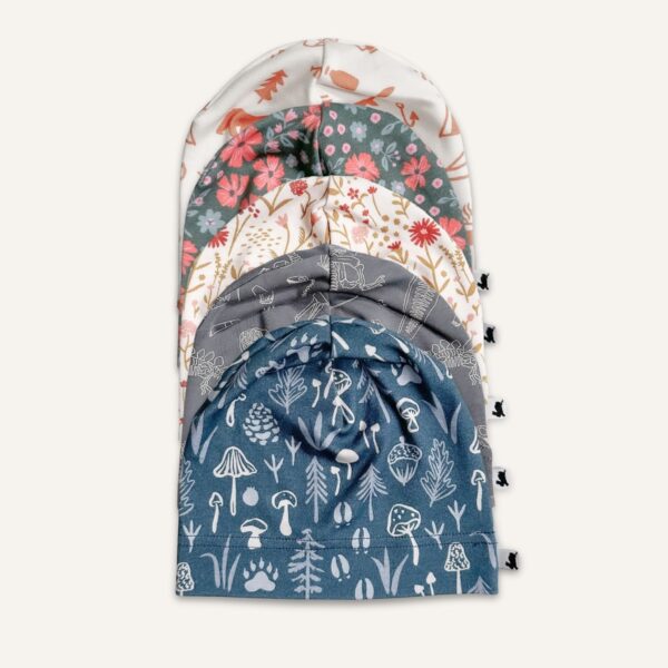 Baby/Kids Bamboo Beanie | Prints | Little & Lively, Made In Canada