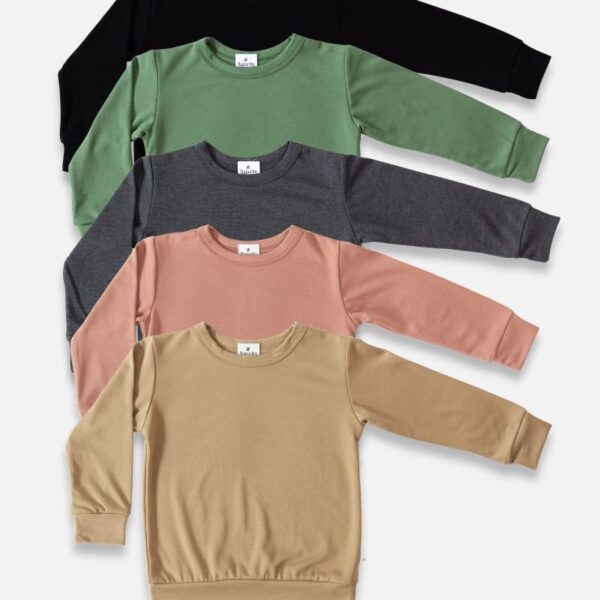 Kids Bamboo Pullover | Little & Lively, Made In Canada