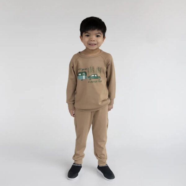 Kids Lightweight Bamboo Joggers | Little & Lively, Made In Canada