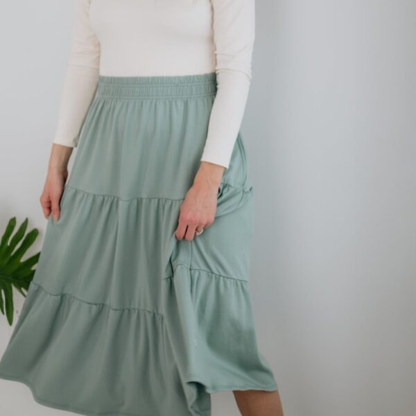 Ladies' Bamboo Aria Skirt | Little & Lively, Made In Canada