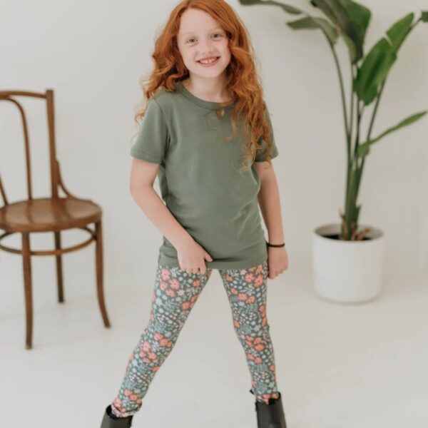 Youth Bamboo T-shirt | Little & Lively, Made In Canada