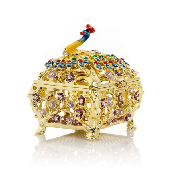 Peacock Trinket Box | Keren Kopal