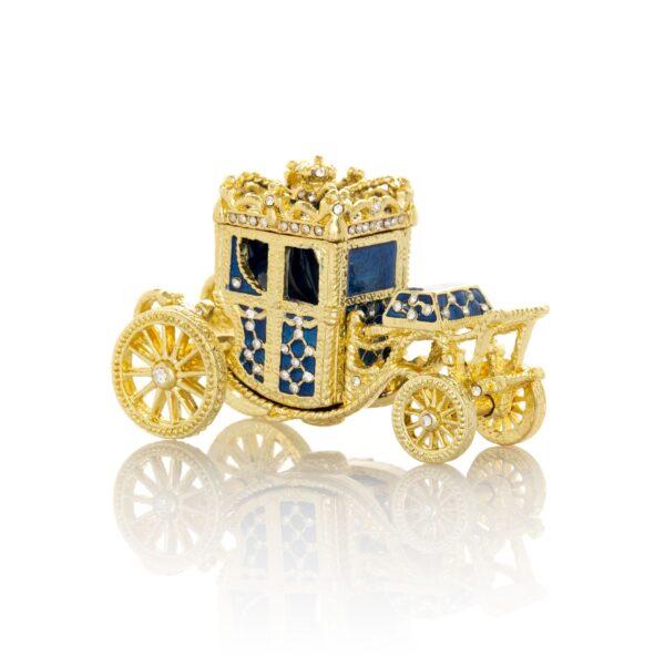 Gold & Blue Carriage | Keren Kopal