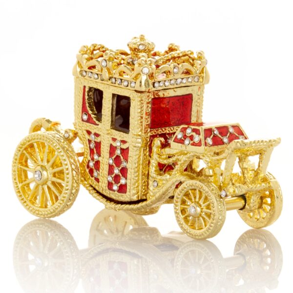 Gold & Red Carriage | Keren Kopal