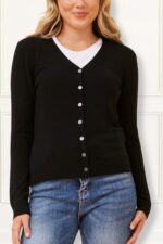 Lightweight Women’s Cardigan with Button Front