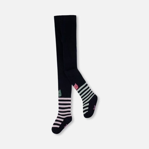 2par2 | Designed in Canada, Knit Tights Dark Blue