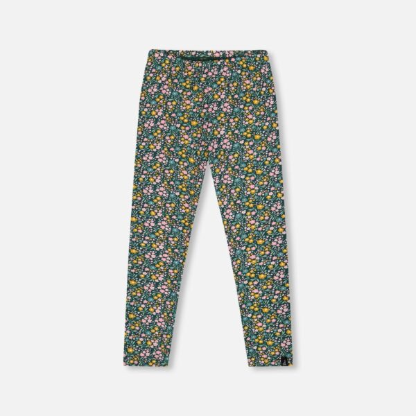 2par2 | Designed in Canada, Leggings Green With Flower Print