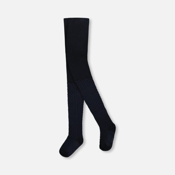 2par2 | Designed in Canada, Knit Tights Navy Blue
