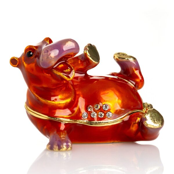 Happy Hippo Laying on His Back | Keren Kopal