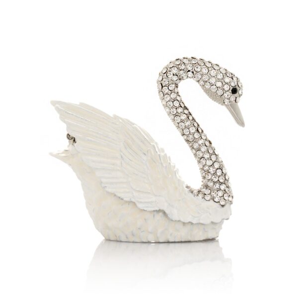 White Swan with crystal neck | Keren Kopal