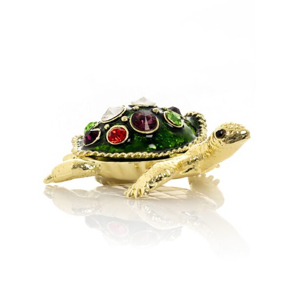 Green Shell Golden Turtle | Keren Kopal