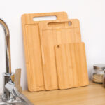 Household Double-sided Bamboo Cutting Board Mildew-proof Vertical