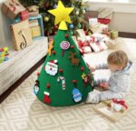 Felt Christmas Tree Three-dimensional Children's Puzzle Handmade DIY | Free Shipping