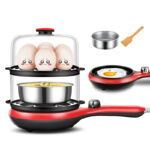 Household Breakfast Machine Stainless Steel Egg Steamer Egg Cooker
