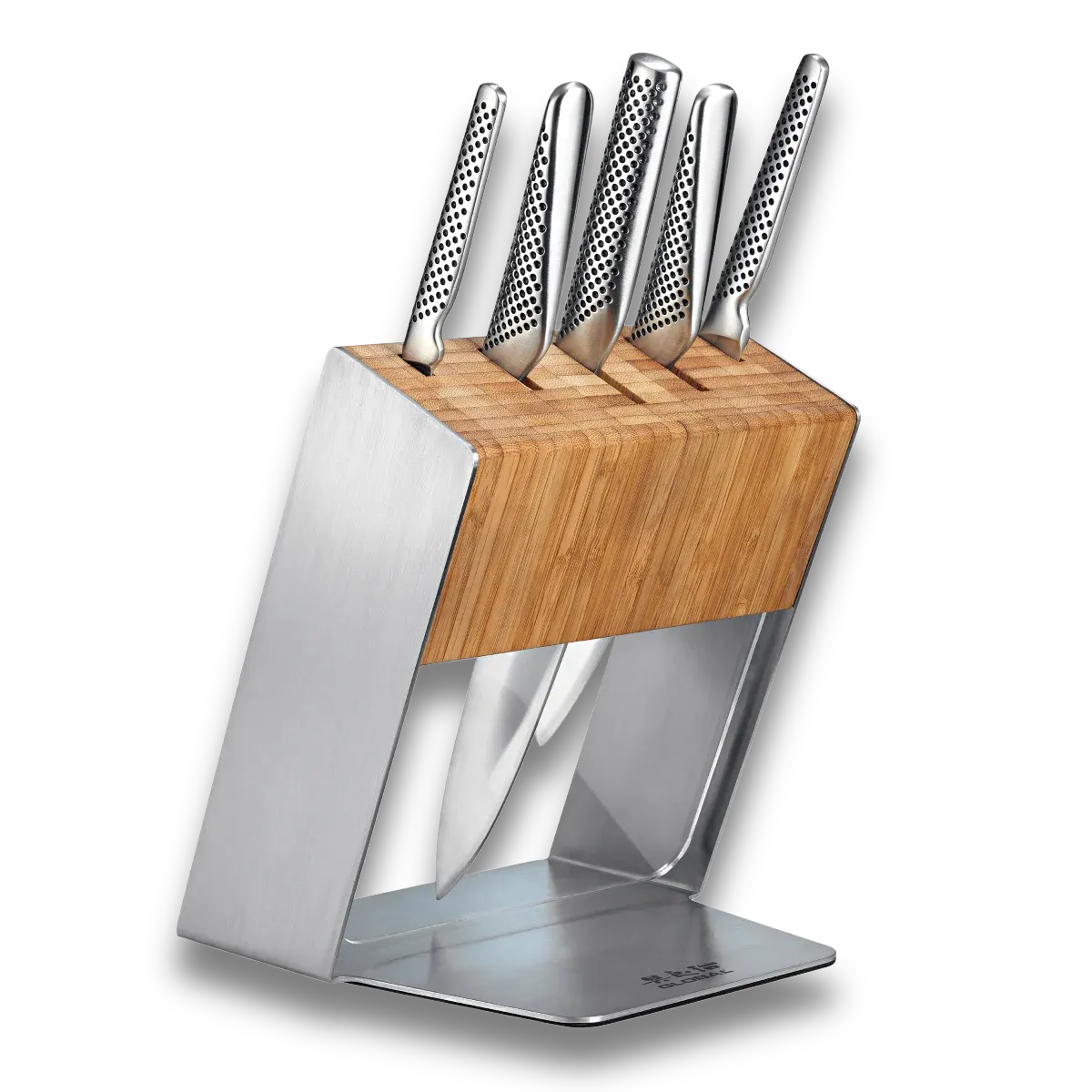 Global Katana 6 Piece Knife Block Set