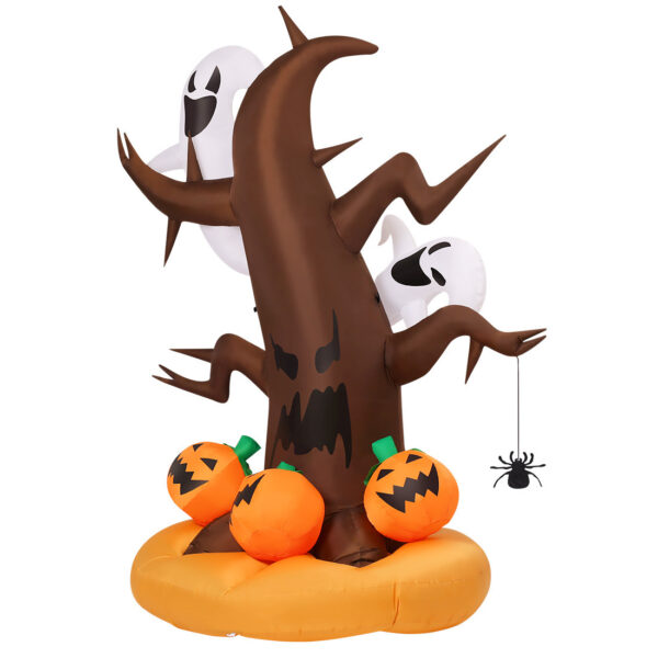 Halloween Inflatable Decoration Pumpkin Wizard Ghost Pumpkin Ghost Tree