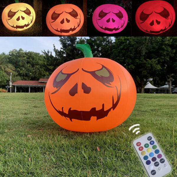 Hanging Thickened Inflatable Pumpkin Spider Ghost