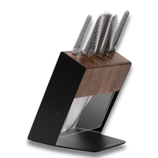 Global Katana 6-Piece Knife Block Set