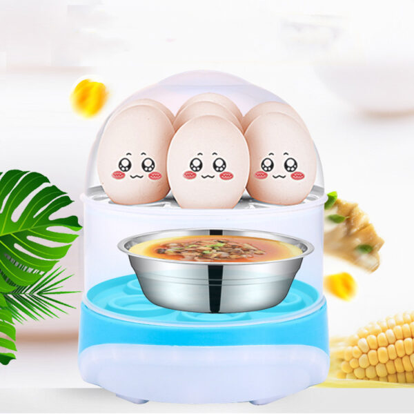 Multifunctional single layer double layer egg cooker