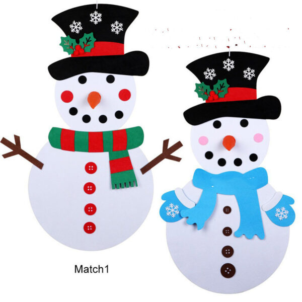 Five pieces of Felt Christmas tree | Free Shipping