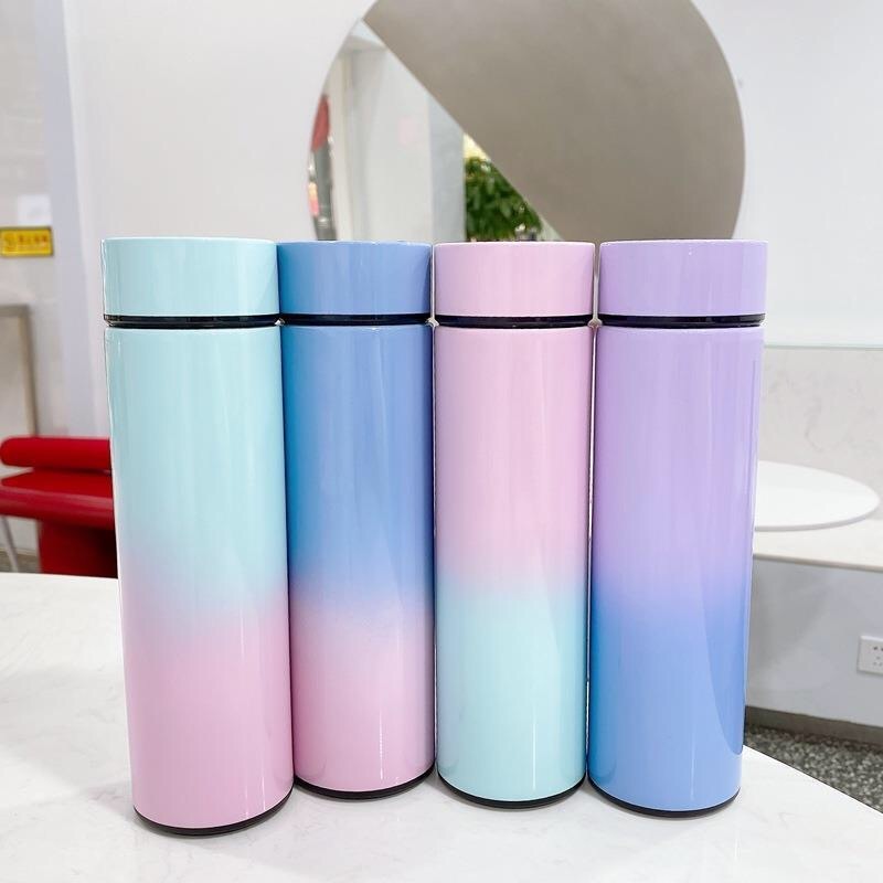 Intelligent Stainless Steel Bottle Cup Temperature Display Vacuum Flasks