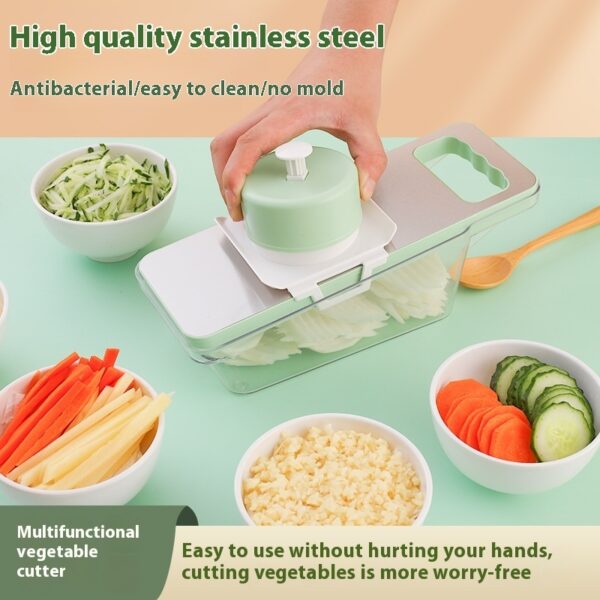 Kitchen Household Hand Guard Stainless Steel Multi-function Vegetable Chopper | Free Shipping