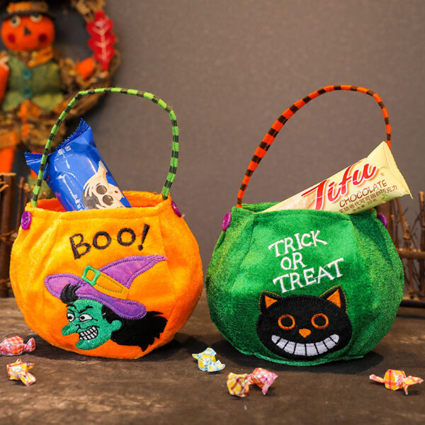 Halloween Candy Bag Pumpkin Ghost Decoration Props