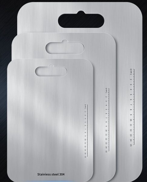 Household Stainless Steel Cutting Board Cut Vegetables