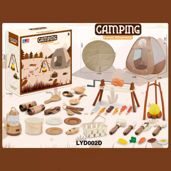 Children's Play House Toy Simulation Indoor Outdoor Camping Tent Picnic Tableware Baby Moisture Proof Pad Floor Mat