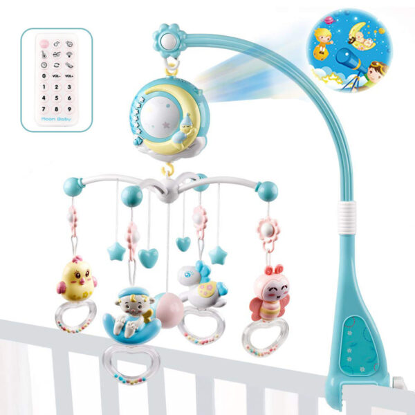 Baby music bedside bell projection