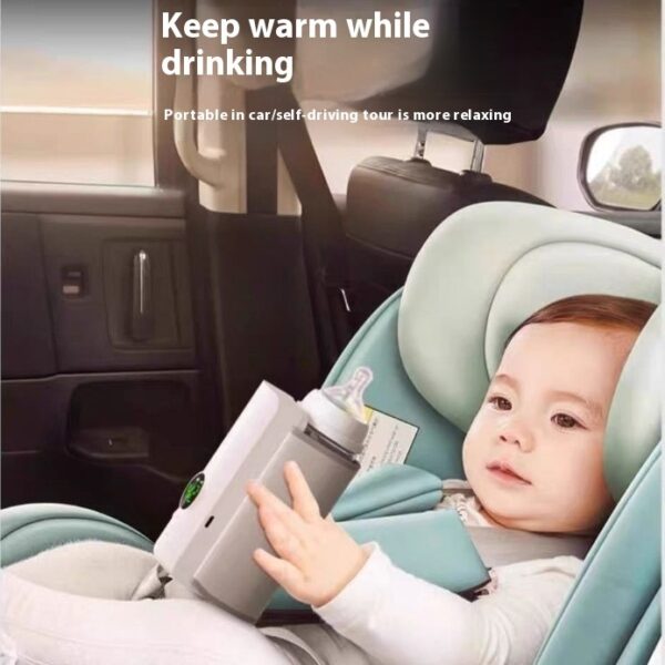 Car Charger Electric Heating Constant Temperature Milk Warmer