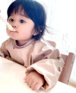 Baby Food Supplement Bib Overalls