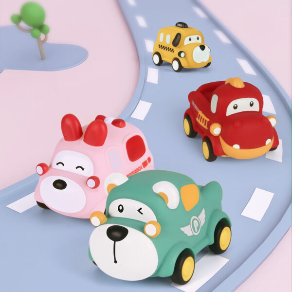 Vinyl Animal Cartoon Toy Car