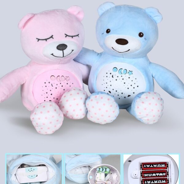 Baby Penguin Star Projection Plush Toy