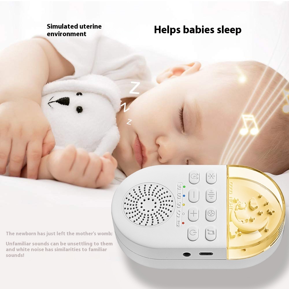 White Noise Sleeping Aid Instrument Baby Sleep Aid Coax