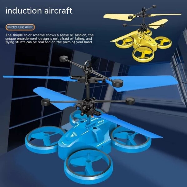 Gesture Induction Quadcopter Suspension Children's Toy