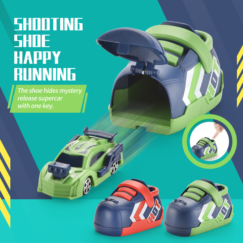 Ejection Running Shoes Children's Toy Car Ejection Car