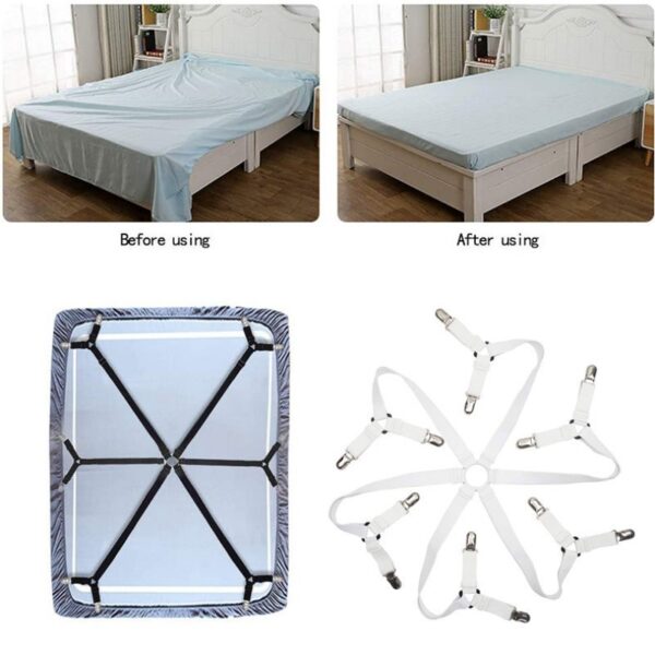 Sheet Holder Bedspread Non-slip Six-side Fixed Grip
