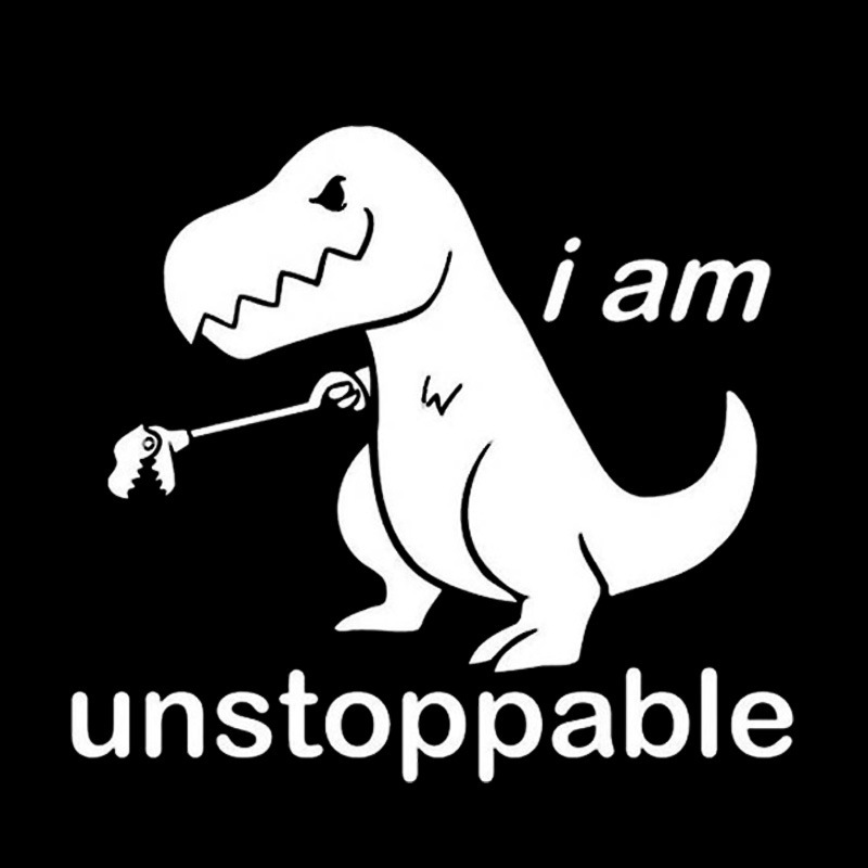 Cute Cartoon Dinosaur Car Sticker