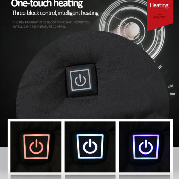 Winter Smart Heating Cotton USB Charging Heating Cotton Men's Jacket