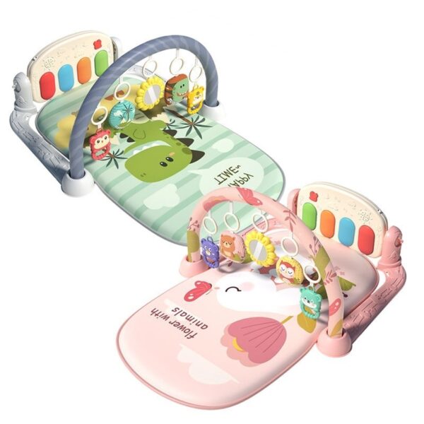 Baby Harmonium Toy Baby Music Fitness Rack Piano Crawling Mat