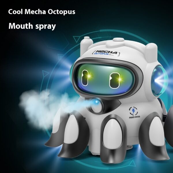 Sound Electric Induction Mechanical Octopus Toy