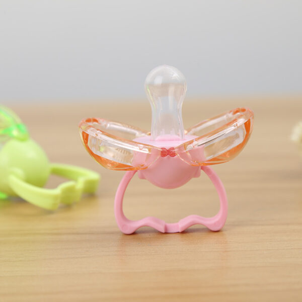 Baby pacifier anti automatically closed round head