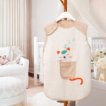 Baby vest type sleeping bag